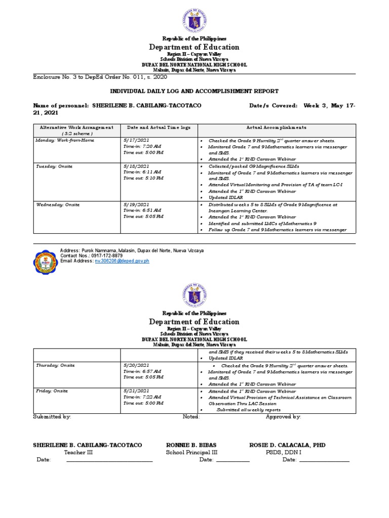 IDLAR-Teachers Week 3 | PDF | Communication | Science