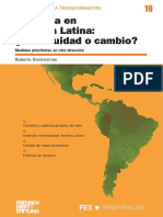 Industria en América Latina: ¿Continuidad o Cambio?: Cuadernos de La Transformación