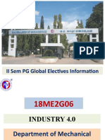 II Sem PG Global Electives Information