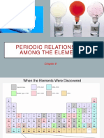 Chapter 8 Periodic Relationships Among The Elements - New