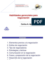 Habilidades Gerenciales para Negociacion Carlos Aparicio