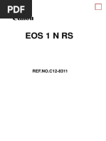 Eos 1 N RS: REF - NO.C12-8311