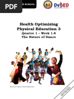 Health Optimizing Physical Education 3: The Nature of Dance