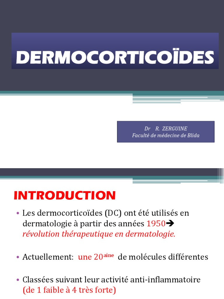 DCTC | PDF | Inflammation | Glucocorticoïde