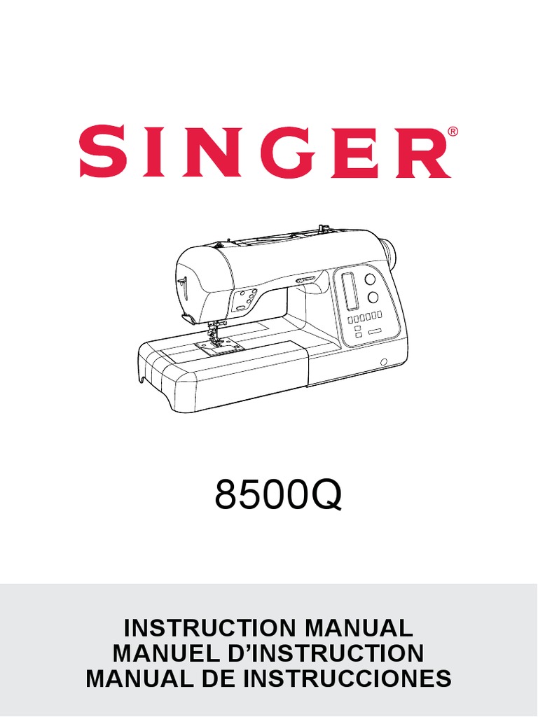SINGER 8500Q Sewing Machine Download Free PDF Sewing Machine Sewing