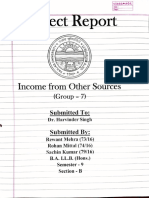 Section B, Group 7, Income From Other Sources