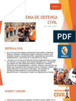 SISTEMA DE DEFENSA CIVIL Tecnicas de Administracion