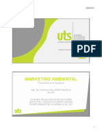 Marketing ambiental: Presentación de la asignatura