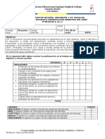 Autoevaluación y Coevaluación Quinto y Sexto Historia