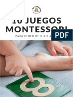 10 Juegos Montessori 0a3