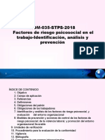 NOM 035 Factores de riesgo psicosocial