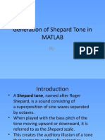 Generation of Shepard Tone Tutorial