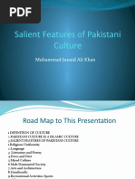 Salient Features of Pakistani Culture