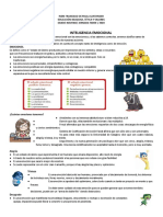 Guia 4. (9°) Inteligencia Emocional