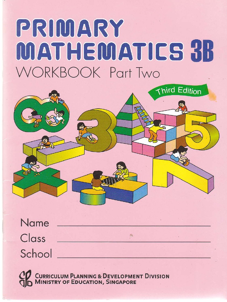 Primary Mathematics 3B Workbook Guide | PDF | Teaching Mathematics | Nature