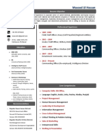 CV - Masood UI Hassan