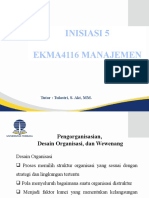 Inisiasi 5 Ekma 4116 Manajemen