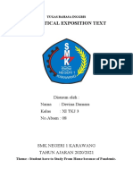 Tugas (Analytical Exposistion Text) Devina Damara Xi TKJ 3