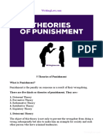 5 Theories of Punishment