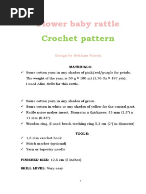 Flower+Rattle+Crochet+Pattern