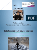 Ajedrez Educativo. Proyectos Transversales en El Jaume Balmes