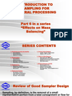 How Sampling Errors Impact Metallurgy Balance Meterial Mass Balancing