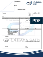 Purchase Order KOP