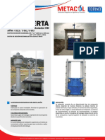 Compuerta Tipo Guillotina Con Obturador HD