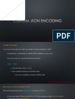 Custom JSON Encoding