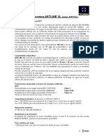 Artline XL Características /PUIGMETAL®