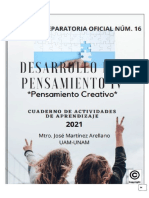 Cuaderno de Trabajo. Desarrollo Pensamiento IV