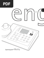 Spectroquant Multy Operating Manual - 2014 - 08