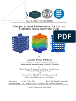Computational Vademecums For Lattice Materials Using Algebraic PGD