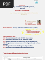 Design of Steel and RCC Structures Unit 2 Deign of Bolted Connection