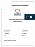 SAINTGITS INSTITUTE OF MANAGEMENT - PROJECT PHASE-3 SECURITY THREATS