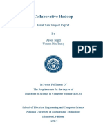 Collaborative Hadoop: Final Year Project Report by Arooj Sajid Usama Bin Tariq