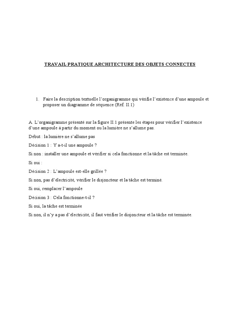 Architecture des Objets Connectés IoT | PDF | Internet des objets ...