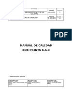 Bpm-m-001gc Manual de Calidad