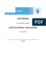 Andsi Mulemessa: GOM OTP ELS 2000 Module 1 - Basic Instrumentation
