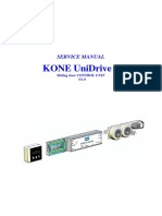 Kone Unidrive: Service Manual