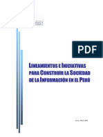 Libro Sociedad de Información Perú