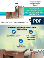 Casas en Nicaragua - Venta de Casa en Hilario Sanchez Managua (CD - VCP-51)