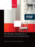 (Routledge International Handbooks) John Weiss, Michael Tribe - Routledge Handbook of Industry and Development-Routledge (2015)