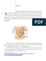 Lumbar Radioculopathy Homework