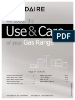 Use & Care of Your Gas Range