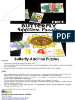 Butterfly Puzzles Addition