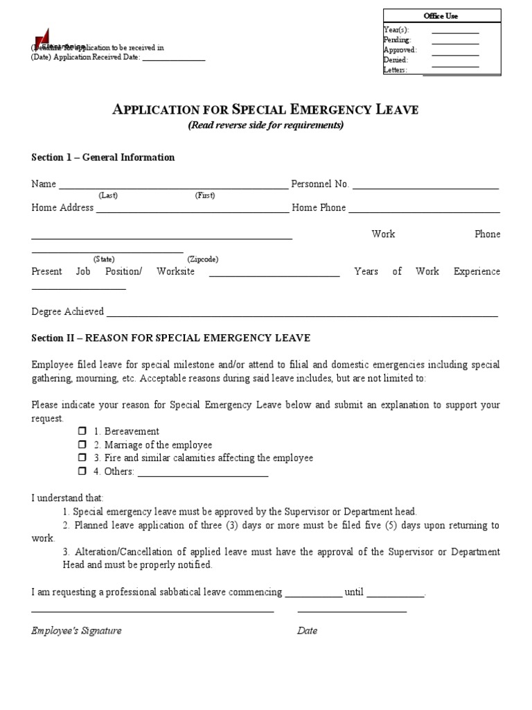 Special Emergency Leave Application | PDF | Business