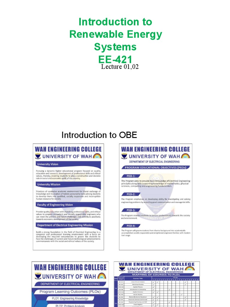 Introduction to Renewable Energy Systems | PDF | Heat Transfer | Solar ...