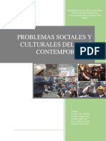 Problemas Sociales y Culturales Del Peru Contemporaneo