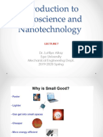 Introduction To Nanoscience and Nanotechnology